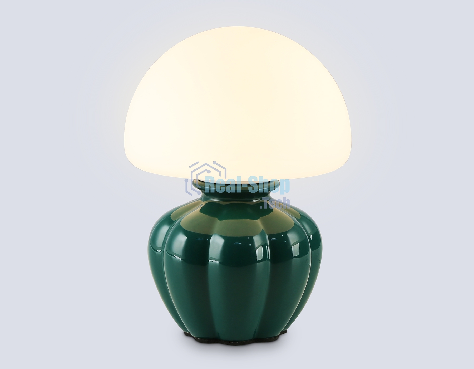 Настольная лампа Ambrella light LH53249 GN/WH зеленый/белый G9 max 28W D165*220