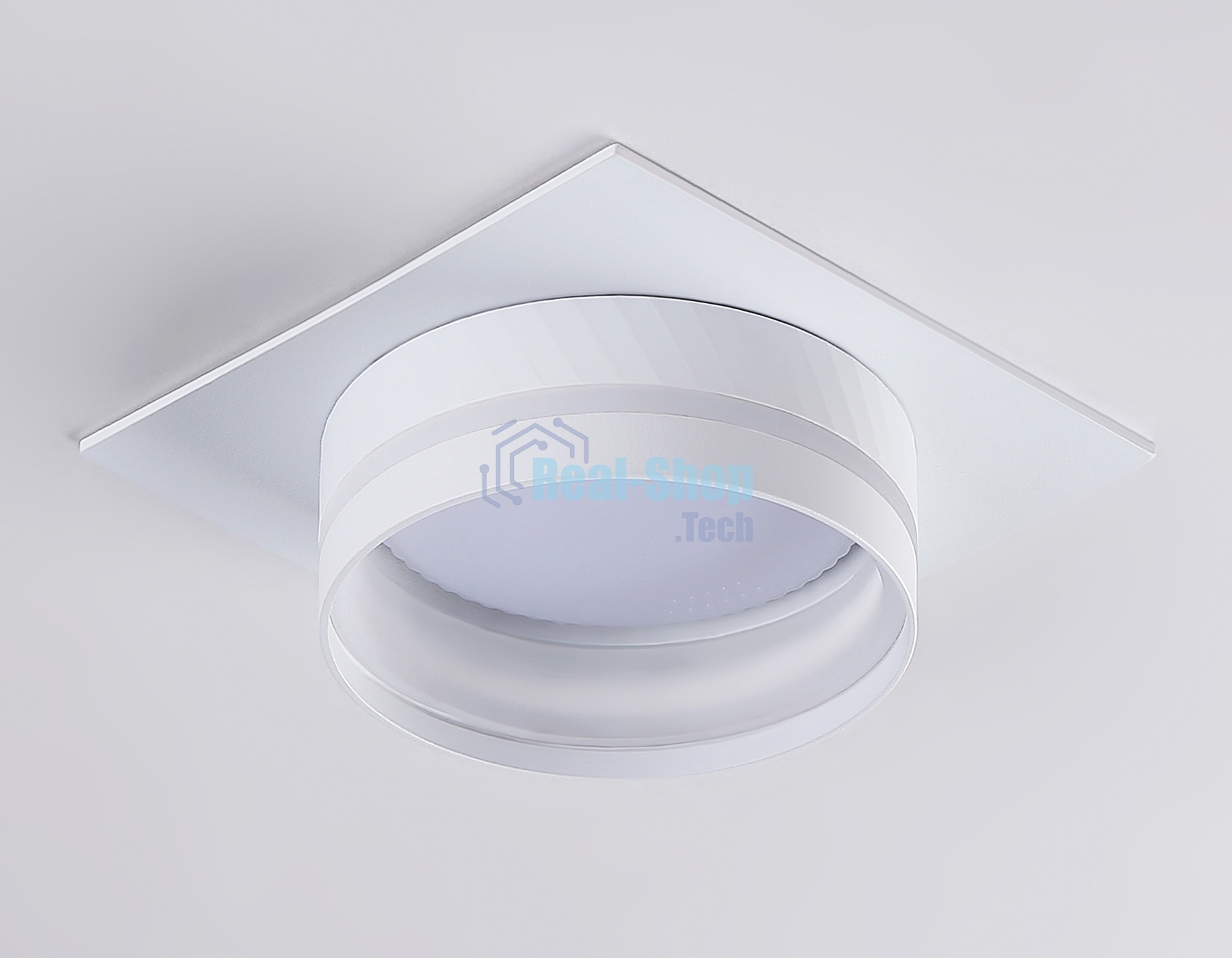 Светильник Ambrella light TN5221 WH белый GX53 110*110*50