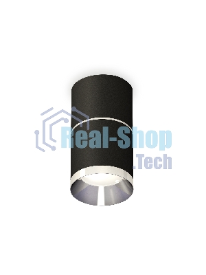 Светильник Ambrella Light XS7402141 SBK/PSL черный песок/серебро полированное MR16 GU5.3 (C7402, A2070, C7402, N7031)