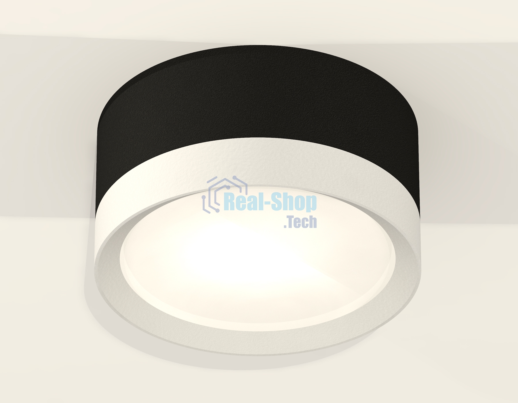 Светильник Ambrella Light XS8102001 SBK/SWH черный песок/белый песок GX53 (C8102, N8112)