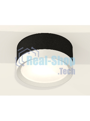 Светильник Ambrella Light XS8102001 SBK/SWH черный песок/белый песок GX53 (C8102, N8112)