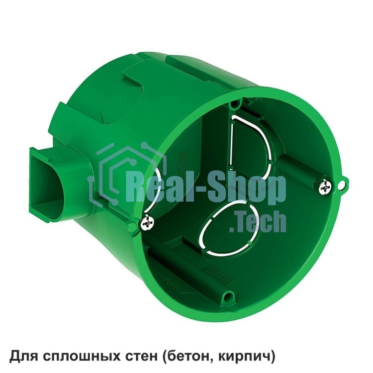 Установочная коробка сплошных стен 68x60Установочная коробка сплошных стен 68x60