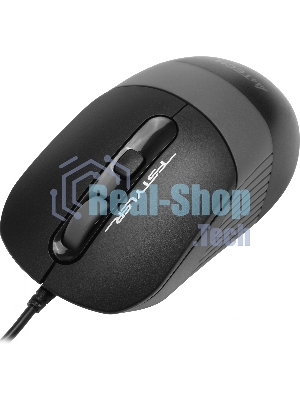 Комплект клавиатура+мышь A4Tech FStyler F1110 проводной, USB, 2000 DPI, чёрный/серый