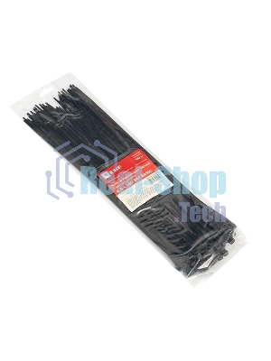 Хомут кабельный 4.8х350 нейл. черный (уп. 100 шт) EKF plc-cb-4.8x350