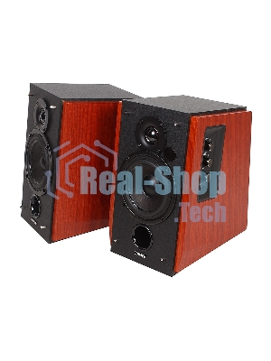 Колонки Edifier R1700 ВТ 2.0 Активные, 2 x 33W RMS, 85 дБА, дерево, беспроводной пульт ДУ