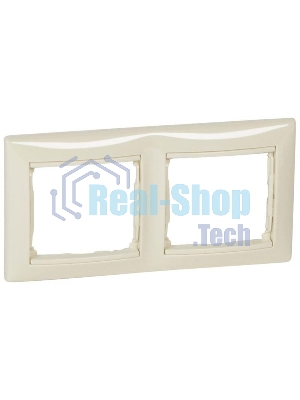 Рамка 2-м Valena горизонт. сл. кость (DIY-упак.) Legrand 695632