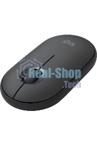 Мышь беспроводная Logitech Pebble M350 графитовый, 1000 dpi, радиоканал, Bluetooth, USB, кнопки - 3