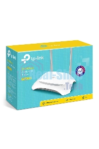 Роутер беспроводной TP-Link TL-WR840N N300 10/100BASE-TX белый