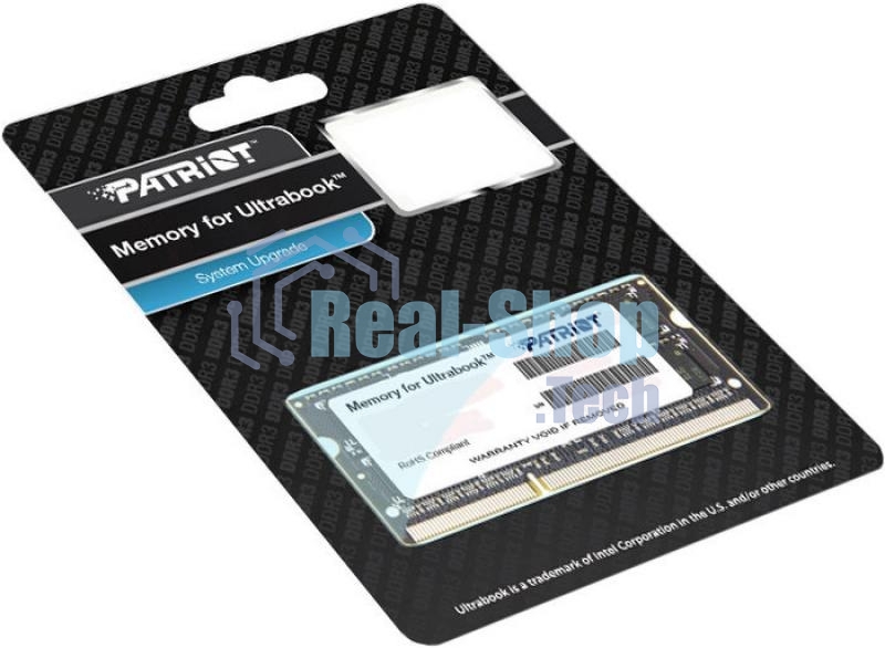 Оперативная память Patriot, DDR3, 8GB (1x8 GB), 1600 MHz, CL11, SO-DIMM