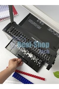 Переплетчик Heleos БП-22 A4/перф.13л.сшив/макс.500л./пластик.пруж. (6-51мм)