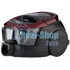 Пылесос Samsung VC18M31A0HP бордовый/черный, 380/1800 Вт, уборка сухая, пылесборник контейнер 2 л