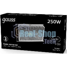 Блок питания Gauss LED STRIP PS 200-250W 12V