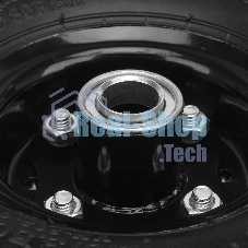 Колесо Palisad пневм. 4.10/3.50–4 с несим.ступ. d260мм. подш. внут.диам. 20мм. длина оси - 5