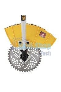 Триммер бензиновый Denzel DTL-43, 43 см3, неразъемная штанга, состоит из 2 частей