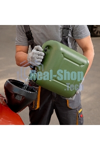 Канистра Stels для ГСМ вертикальная, 10 л., пластиковая, усиленная