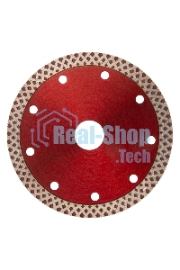 Диск алмазный отрезной Matrix сплошной, 125 х 22,2 мм, сухое/мокрое резание