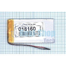 Аккумулятор Li-Pol (батарея) 4x36x63мм 2pin 3.7V/800mAh