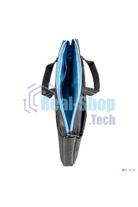 Сумка для ноутбука Сумка Continent CC-205Gb,(нейлон, серый, с голубой отстрочкой, 15,6'')