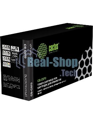 Картридж лазерный Cactus CS-C070 070 черный (3000 стр.) для Canon i-SENSYS LBP243/LBP246/MF461/MF463/MF465