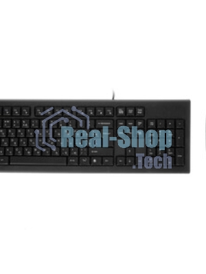 Комплект клавиатура+мышь A4Tech KR-8520D проводной, USB, 1200 DPI, чёрный