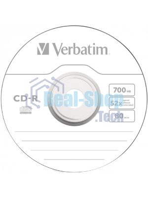 Диск CD-R Verbatim 700 Mb, 52x, Shrink (50), DataLife (50/600)
