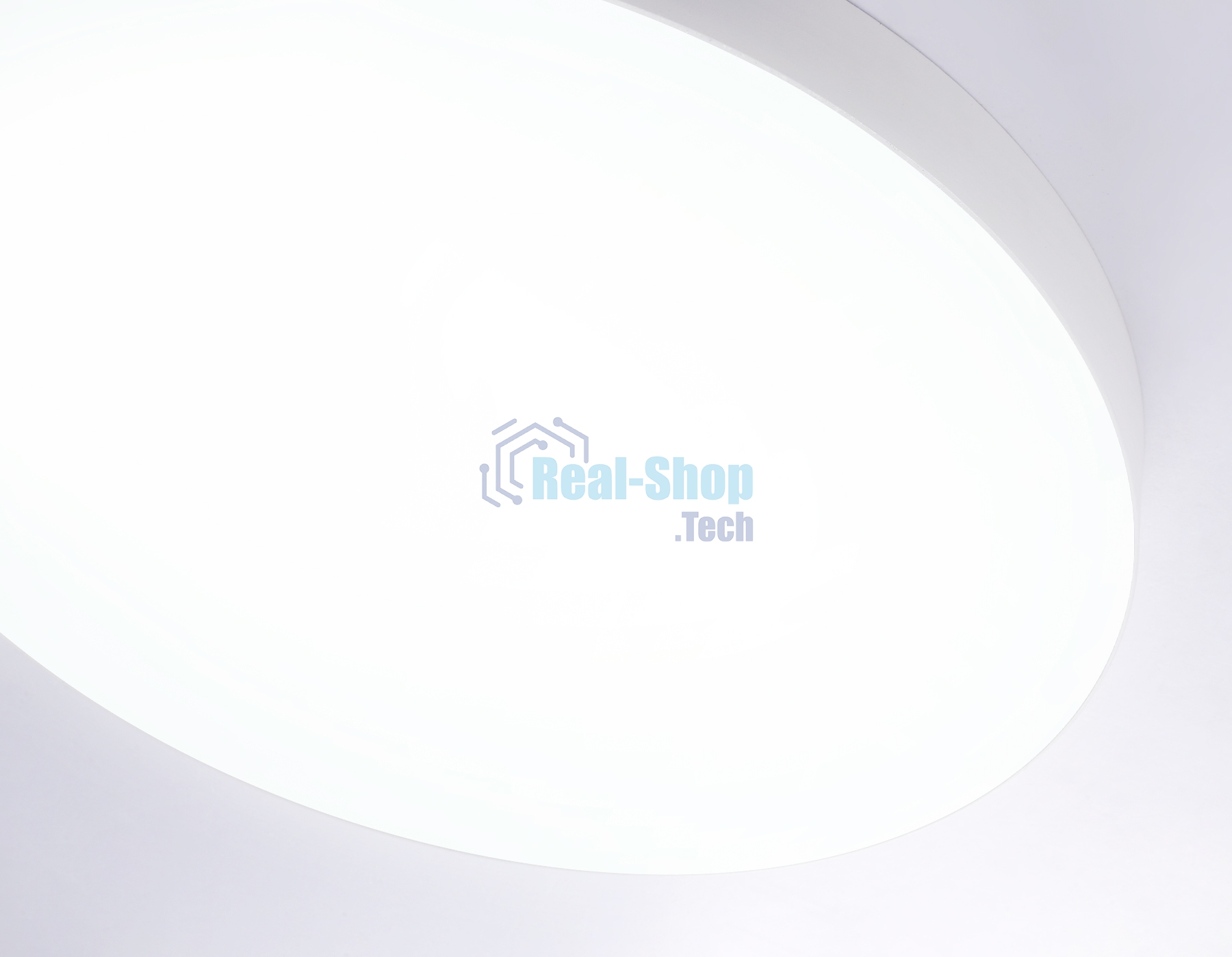 Потолочный светодиодный светильник Ambrella light FV5536 WH белый LED 90W 4200K D600*58 (Без ПДУ)