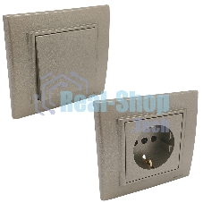 Ovivo Рамка 1-местн. МИНА (MINA), антрацит, 401-130000-096