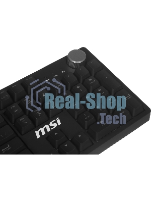 Клавиатура MSI Forge GK320 проводная, USB Type-A, чёрный