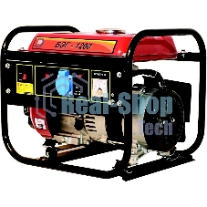 Бензогенератор КАЛИБР БЭГ-1200 1.2кВА 220В 87см3 5л 25кг