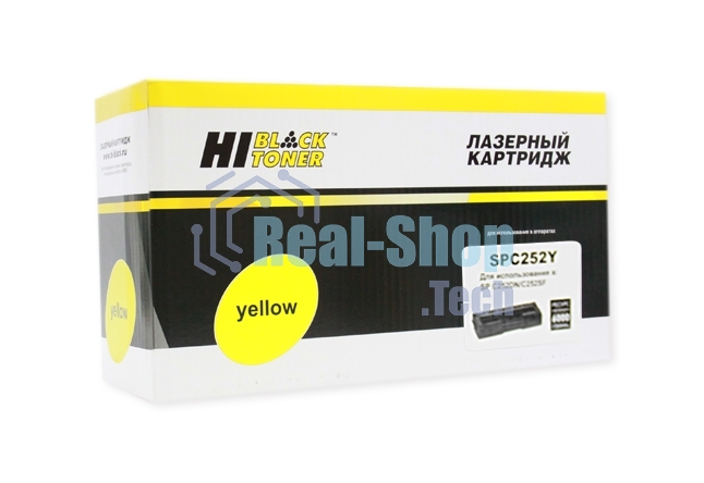 Картридж Hi-Black (HB-SPC252Y) для Ricoh Aficio SPC252DN/C252SF, Y, 6K