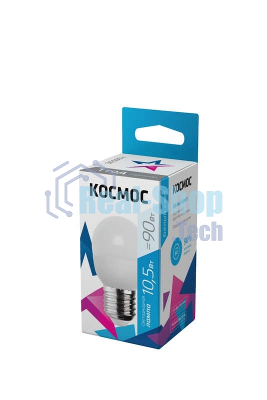Лампа светодиодная LED BASIC GL45 10.5Вт 220В E27 4500К Космос LkeLED10.5wGL45E2745