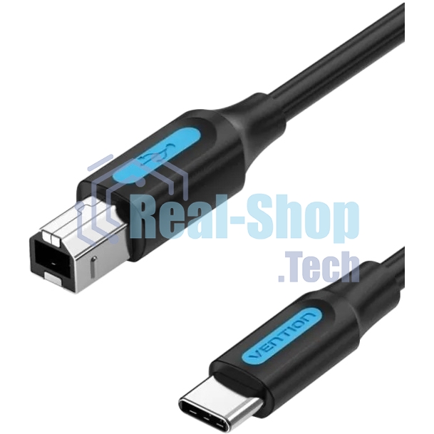Кабель Vention USB 2.0 Type C M/BM - 2 м