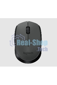 Мышь беспроводная Logitech M171 черный/серый, 1000 dpi, радиоканал, USB, кнопки - 3