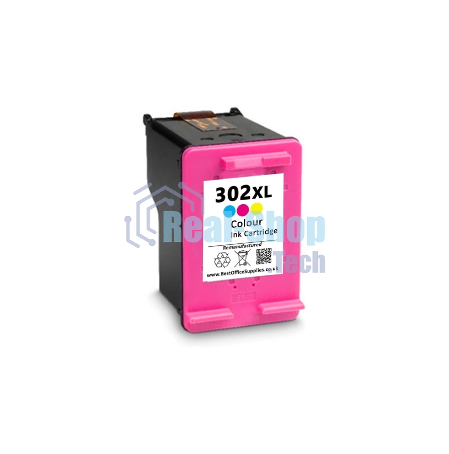 Картридж струйный NVPrint 302XLC (NV-F6U67AE) Color для HP DeskJet 1110, 2132, 3630, 3632; Envy 4512, 4520, 4522; OJ 3830, 4650, 4655 (330 стр)