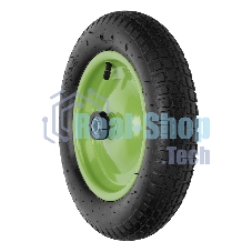 Колесо Сибртех пневматическое 3,00-8, длина оси 90мм,подшипник 16мм