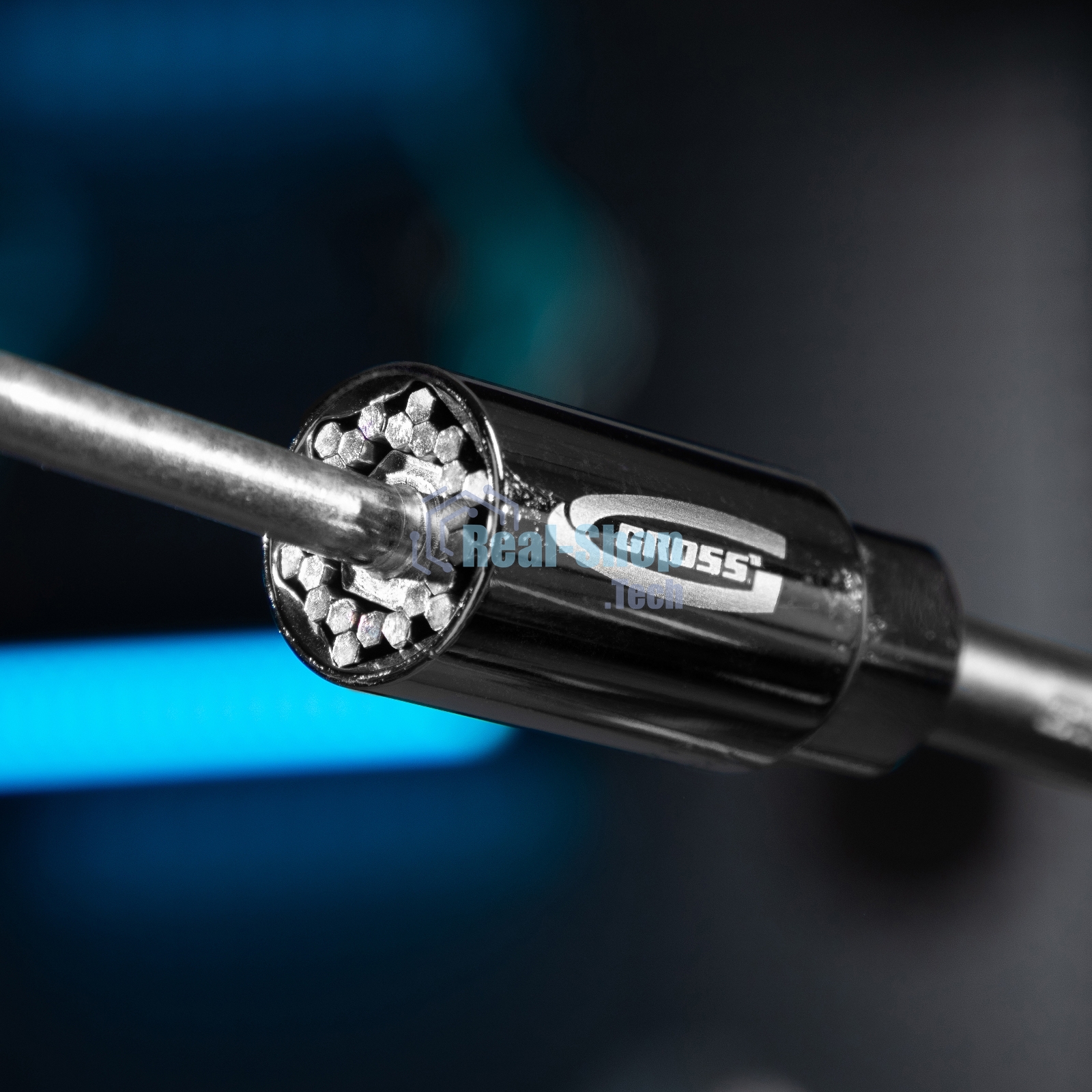 Головка торцевая Gross 13191 многоразмерная CrV 6-21 мм под квадрат 3/8