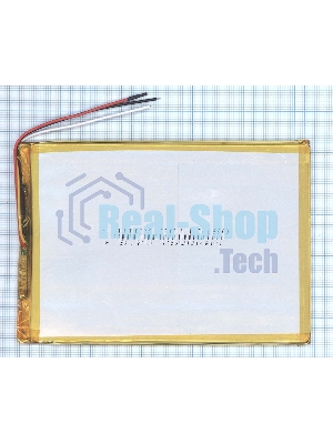 Аккумулятор Li-Pol (батарея) 3x110x150мм 3pin 3.7V/7500mAh