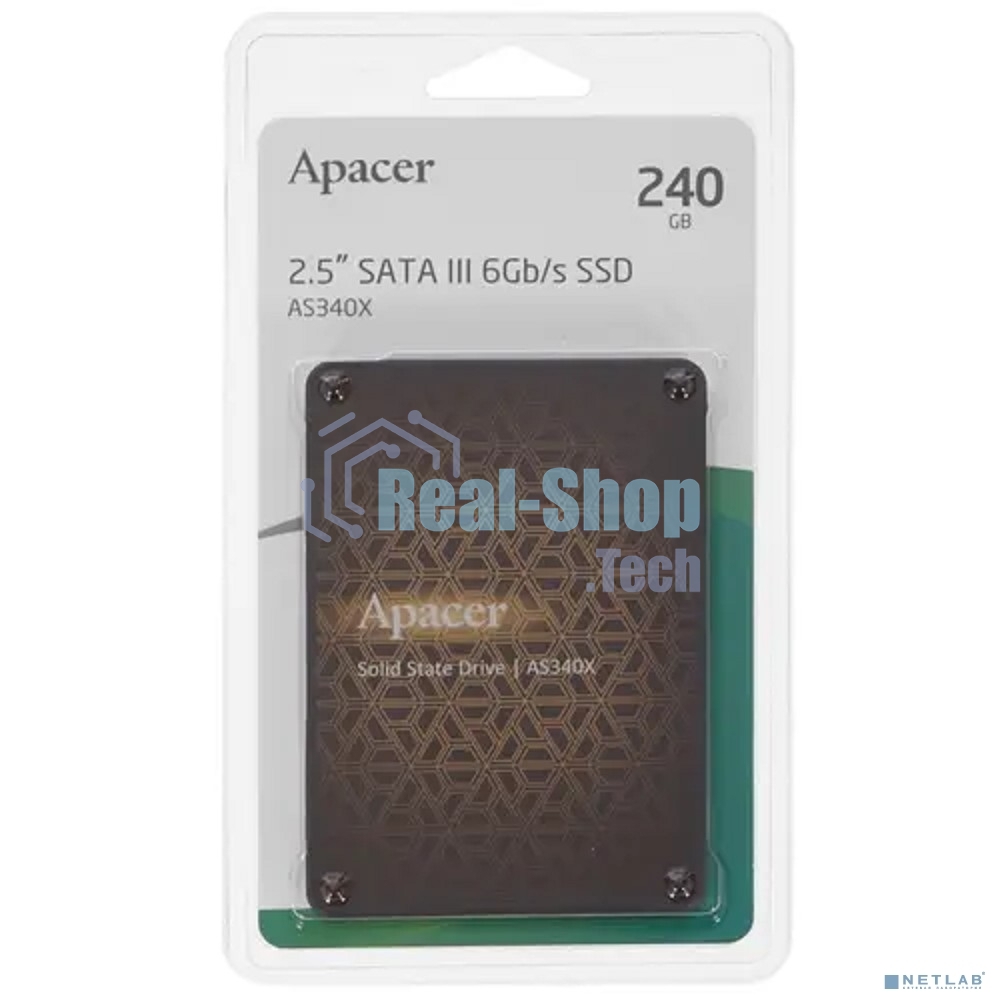 Накопитель SSD Apacer AS340X, 240Gb, 2.5