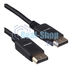 Кабель а/в GoPower Длина 1.8 м Разъемы DisplayPort (m)-DisplayPort (m) черный 00-00028932