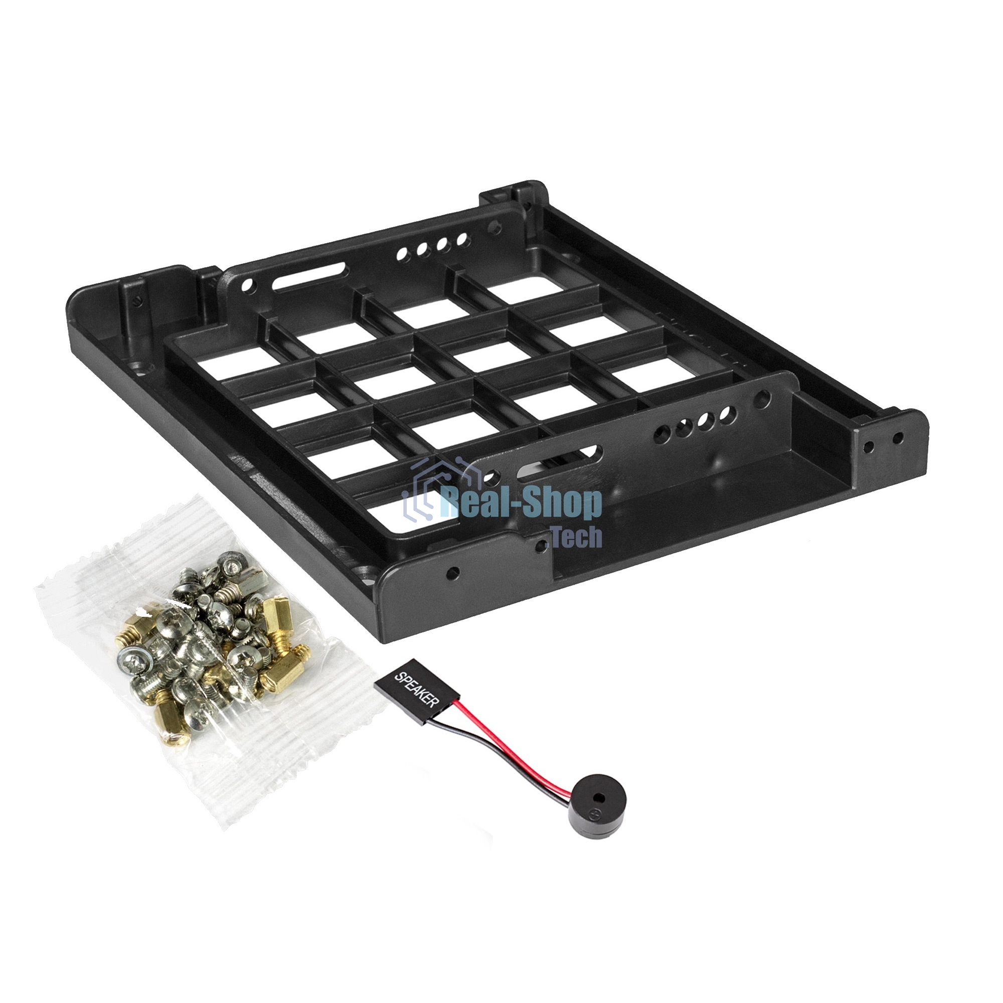 Компьютерный корпус Miditower ExeGate CP-604-UNS450 (ATX, БП UNS450 с вент. 12см, 2*USB, аудио, черный)