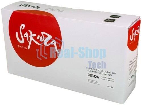 Картридж лазерный Sakura CE342A для HP LJ 700/775, желтый, 16 000 к.