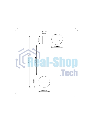 Подвесной светодиодный светильник Ambrella light LH11003 SM/FR дымчатый/белый матовый 20W 3000K D180*200