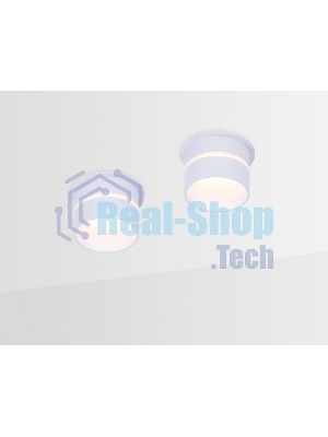 Светильник Ambrella light TN195 WH/S белый/песок GU5.3 D70*60