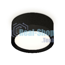 Светильник Ambrella Light XS8102002 SBK/PBK черный песок/черный полированный GX53 (C8102, N8113)