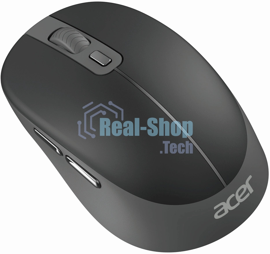 Комплект клавиатура+мышь Acer OCC402 беспроводной, USB, 1600 DPI, чёрный
