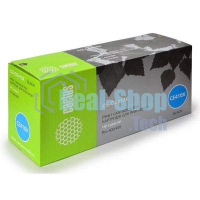 Картридж лазерный Cactus CS-CE410X черный (4000 стр.) для HP CLJ Pro 300 Color M351/Pro 400 Color M451
