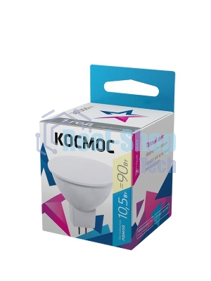 Лампа светодиодная LED BASIC JCDR 10.5Вт 220В GU5.3 3000К Космос LkecLED10.5wJCDRC30
