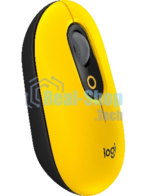 Мышь беспроводная Logitech POP Mouse желтый, 4000 dpi, Bluetooth, кнопки - 4