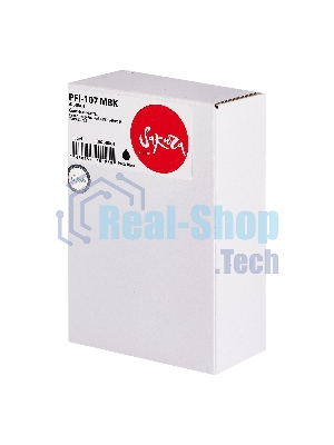 Картридж струйный Sakura 6704B001 (PFI-107 MBK) для Canon, черный матовый, 130 мл.