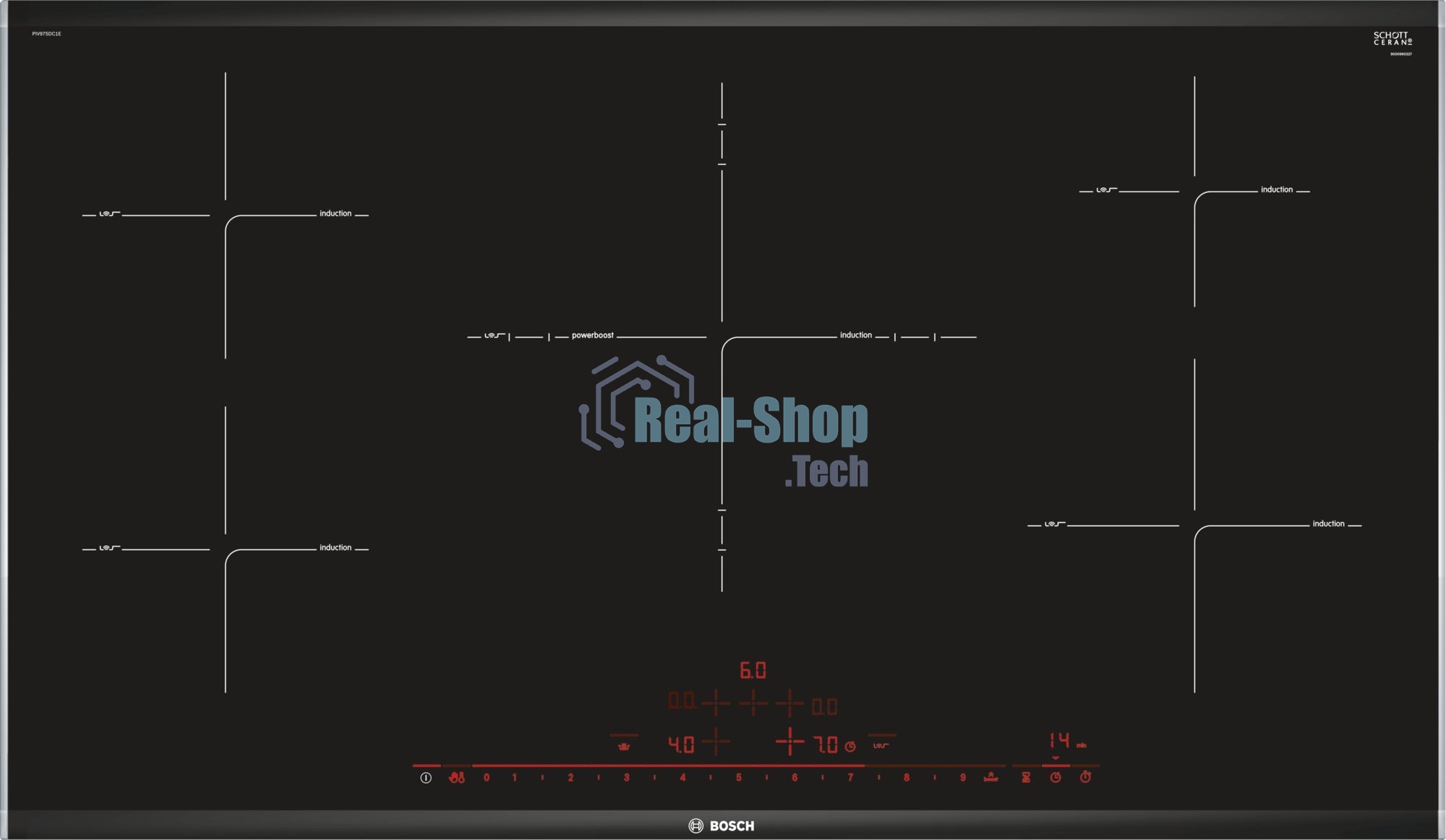Индукционная варочная панель Bosch PIV975DC1E